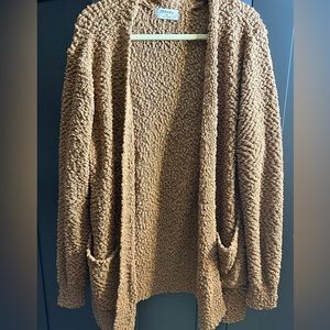 popcorn cardigan